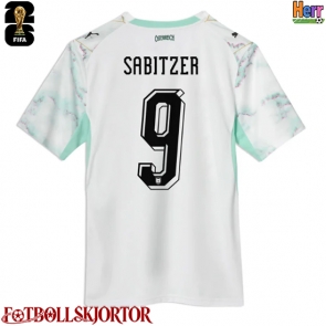 Österrike Marcel Sabitzer #9 Bortatröja VM 2026 Kortärmad